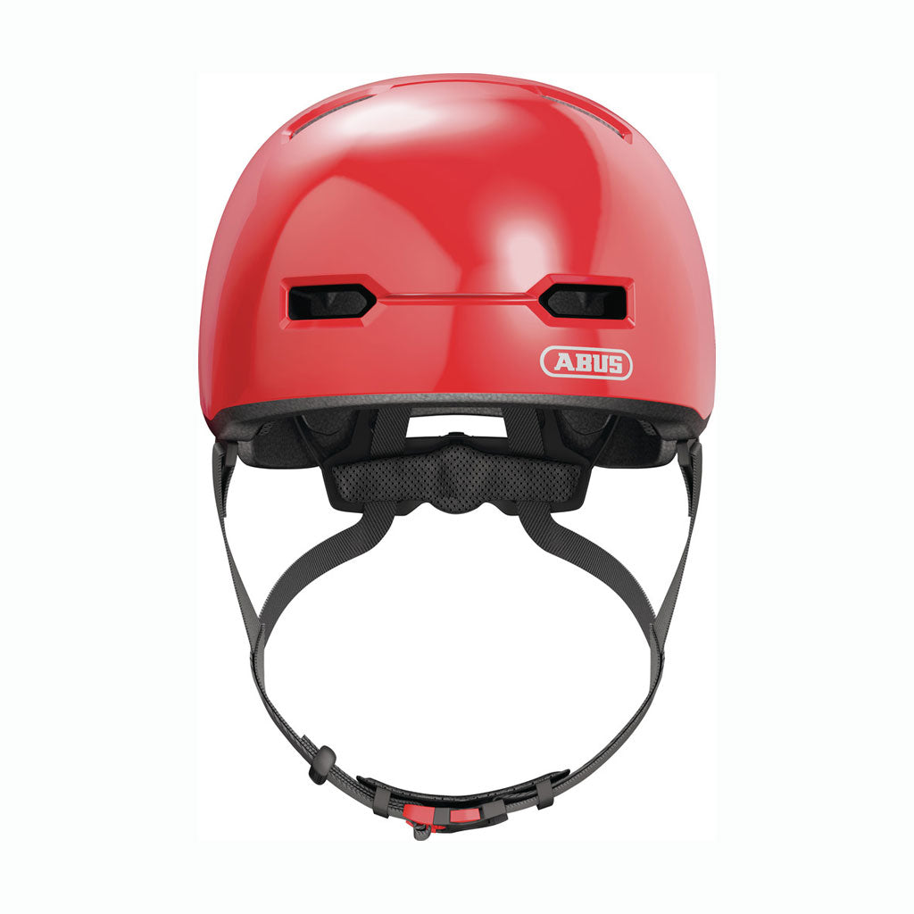 Casco Skurb Kid Shiny red