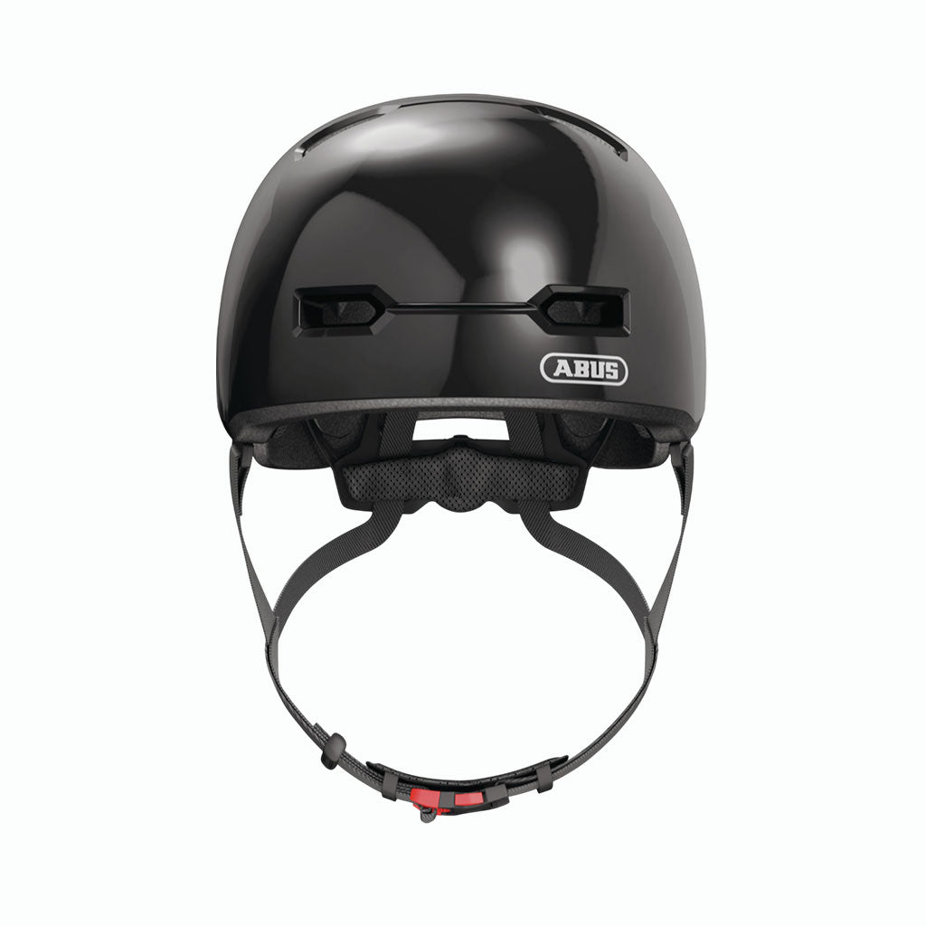 Casco Skurb Kid Shiny black